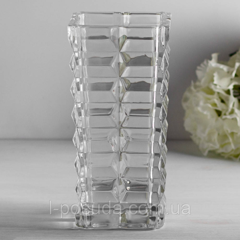 Ваза Melania 24 см - стильна інтер'єрна настільна ваза для квітів і декору, фото 1