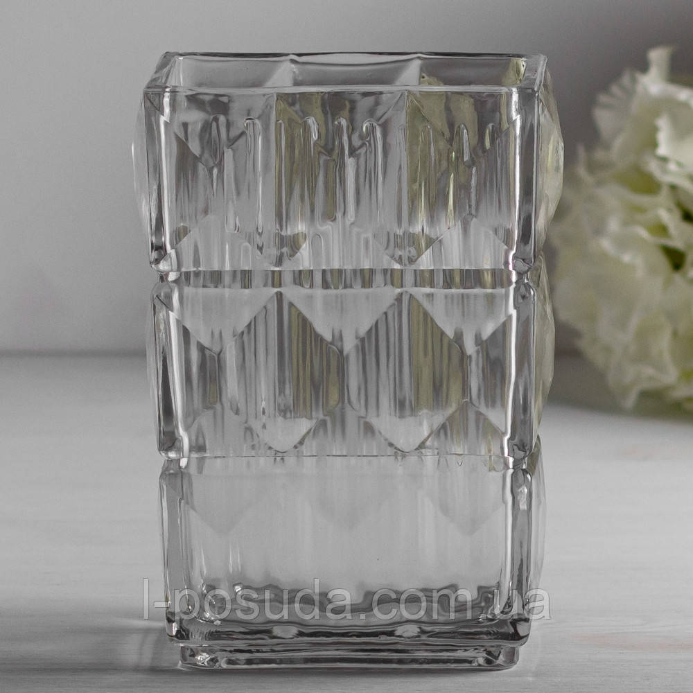 Ваза Селін (Celine) 19,7 см - декоративна настільна ваза для квітів, фото 1