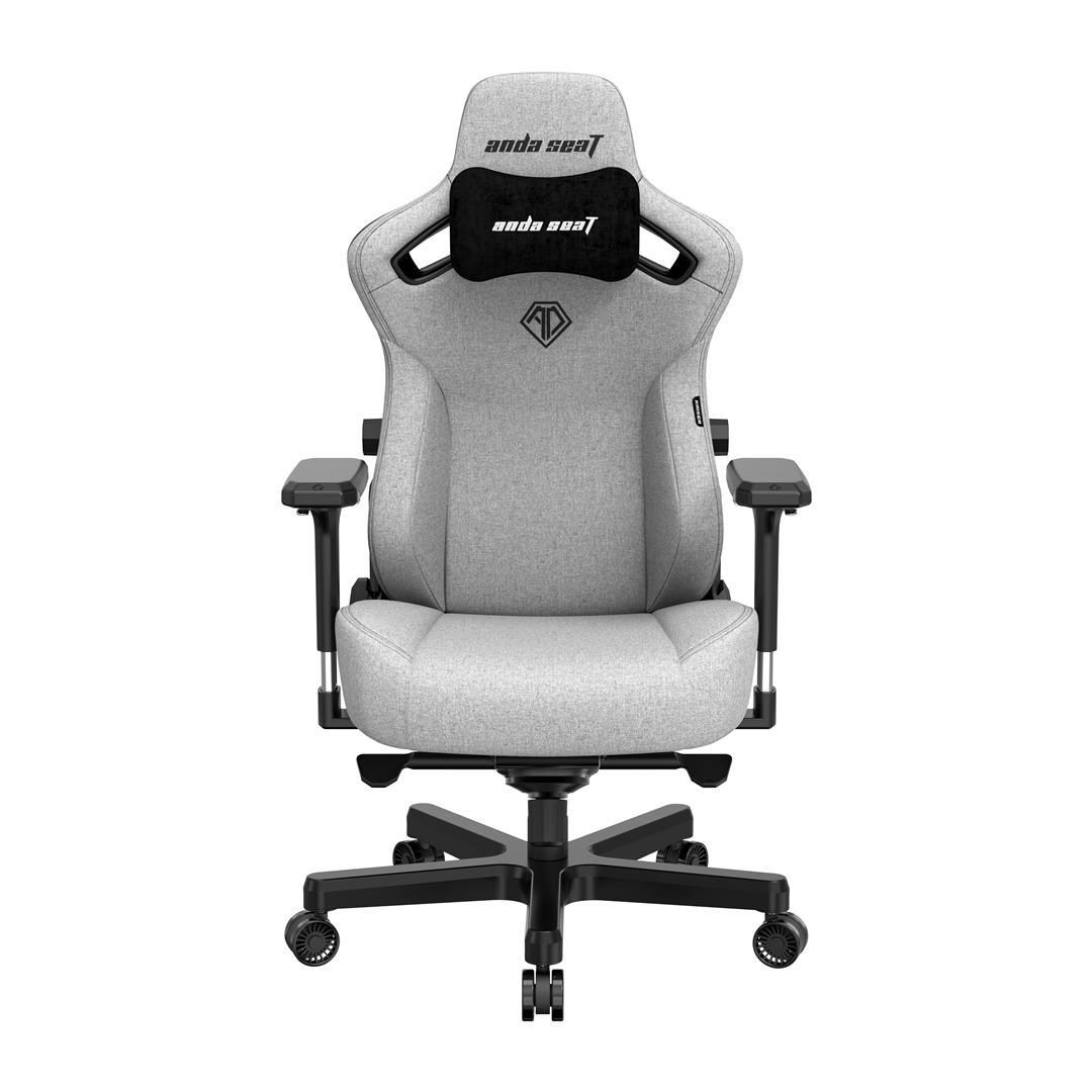 Крісло для геймерів Anda Seat Kaiser 3 Size XL Fabric Grey (AD12YDC-XL-01-G-PV/F), фото 1