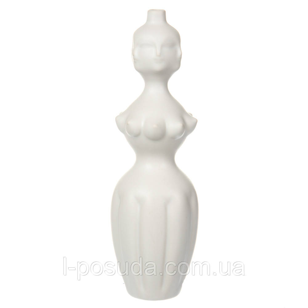 Керамічна ваза Perfection - стильна декоративна ваза для інтер'єру та квітів 34 см, фото 1