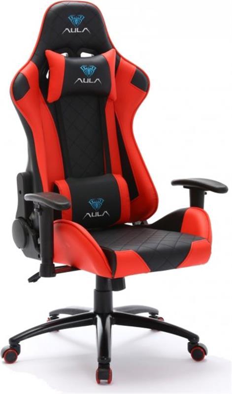 Крісло для геймерів Aula F1029 Gaming Chair Black/Red (6948391286181), фото 1