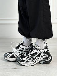 Trainer Black/White Runner Sneakers 37