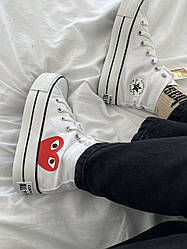 Comme Des Garçons Play White 37