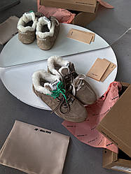 Miu miu x Nb beige ( Хутро) 36