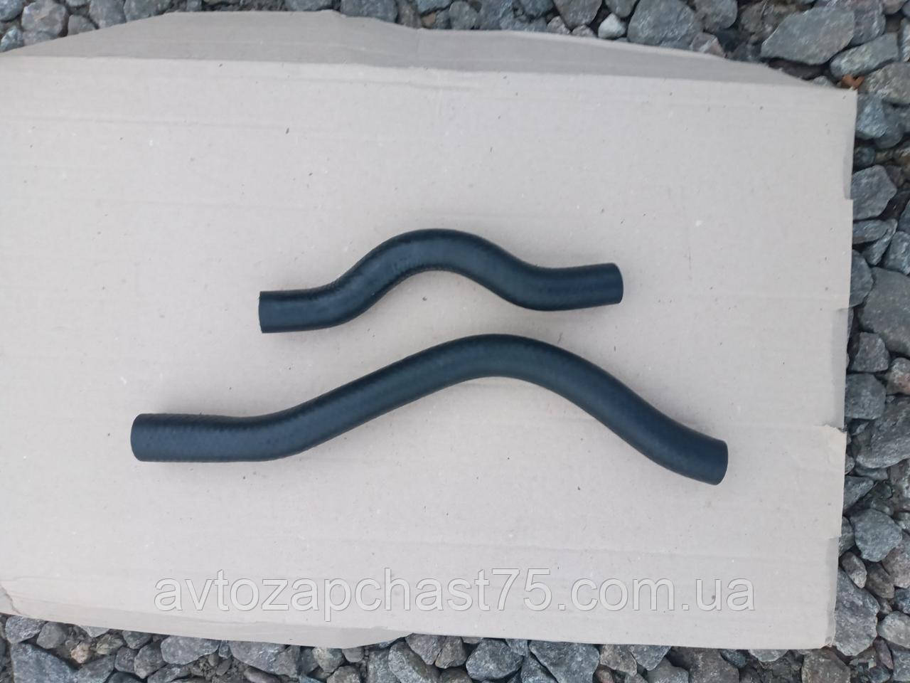 Патрубки пічки Ваз 2110, 2111, 2112 (після 2005 року випуску авто)  інжектор 8 та 16 клапанні (виробник Дорожня карта, Харків), фото 1