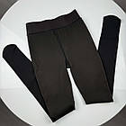 Жіночі теплі термоколготки з ефектом голих ніг, фото 3