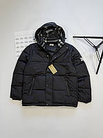 Burberry Puffer Jacket Мужской пуховик-жилетка борбери Зимний пуховик черный барбери Теплая куртка-жилетка водоотталкивающая
