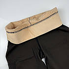 Жіночі теплі термоколготки з ефектом голих ніг з серцями, фото 3