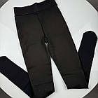 Жіночі теплі термоколготки з ефектом голих ніг з серцями, фото 5