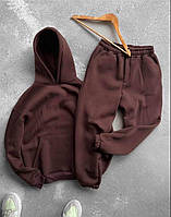 Костюм прогулянковий чоловічий тринитка на флісі 48-50, 52-54