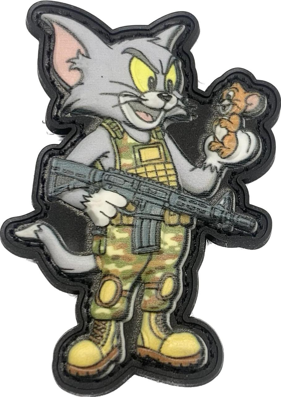 Нашивка Том і Джері PVC, фото 1