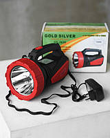 Ручний ліхтар GS-2630 Gold Silver 30W РА5067!!
