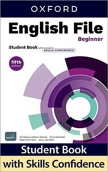 English File Fifth Edition Beginner Student's Book with access to Skills Confidence (підручник з кодом доступу до онлайн)