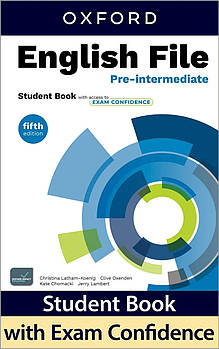 English File Fifth Edition Pre-intermediate Student's Book with access to Skills Confidence (підручник з кодом доступу до онлайн)