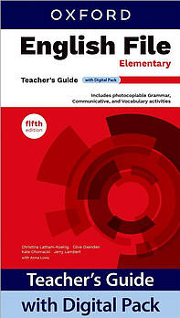 English File Fifth Edition Elementary Teacher's Guide Digital Pack (книга для вчителя з кодом доступу до онлайн матеріалів)