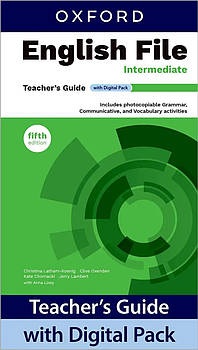English File Fifth Edition Intermediate Teacher's Guide Digital Pack (книга для вчителя з кодом доступу до онлайн матеріалів)