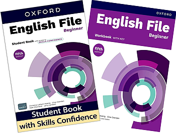 English File Fifth Edition Beginner Studen's Book + Workbook (комплект)