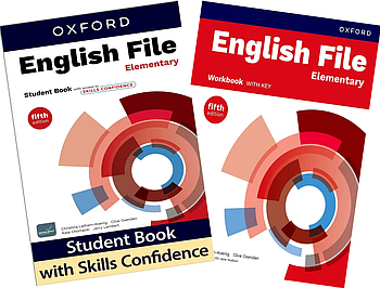 English File Fifth Edition Elementary Studen's Book + Workbook (комплект)