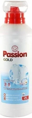 Гель Passion Gold 3in1 Weiss для білої білизни 2 л 55 циклів прання