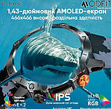 Смарт-годинник Modfit Combat All Black — міцний корпус, дзвінки, пульс, спортрежими, IP68, фото 3