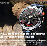 Смарт-годинник Modfit Combat All Black — міцний корпус, дзвінки, пульс, спортрежими, IP68, фото 4