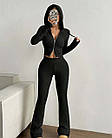 Жіночі стильні костюми №57152 Чорний, фото 4