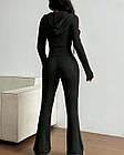 Жіночі стильні костюми №57152 Чорний, фото 3