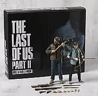 Набор фигурок NECA The Last of Us Part II: Джоэл и Элли с луком, 18 см, комплект из двух фигурок