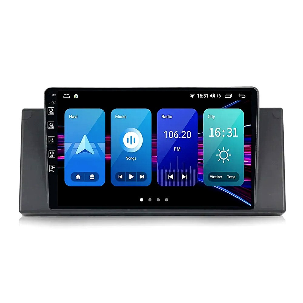 Штатна магнітола андроїд BMW-E39 1998-05, Автомагнітола 2 дин 2/32, штатний головний пристрій бмв, фото 1