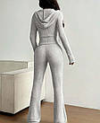 Жіночі стильні костюми №57152 Сірий, фото 2
