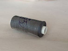 Нитка швейна в котушці KIWI 40/2 400ярдів сірий (#374)