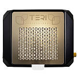 Настільна манікюрна витяжка з HEPA фільтром Teri Diamond чорна/сітка золото, фото 2