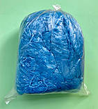 Бахіли 100 шт.(50 пар), 2.5 грам, блакитний колір, фото 2