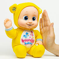 Інтерактивний пупс Baniel 34 см — співає, рухає ротиком, жовтий, арт. 801017-1, фото 3