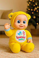 Інтерактивний пупс Baniel 34 см — співає, рухає ротиком, жовтий, арт. 801017-1, фото 7