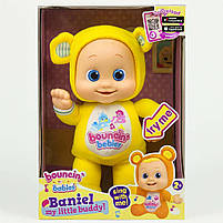 Інтерактивний пупс Baniel 34 см — співає, рухає ротиком, жовтий, арт. 801017-1, фото 2