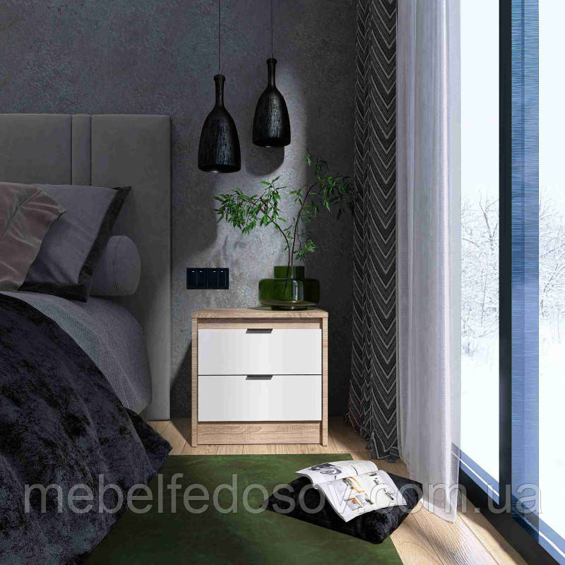 Тумба приліжкова 450 СІТІ, ( 45см x 38см x 45см) фабрика Сити, фото 1