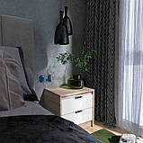 Тумба приліжкова 450 СІТІ, ( 45см x 38см x 45см) фабрика Сити, фото 2