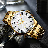 Curren 8422 Gold-White, фото 4