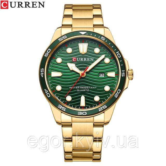 Curren 8426 Gold-Green, фото 1