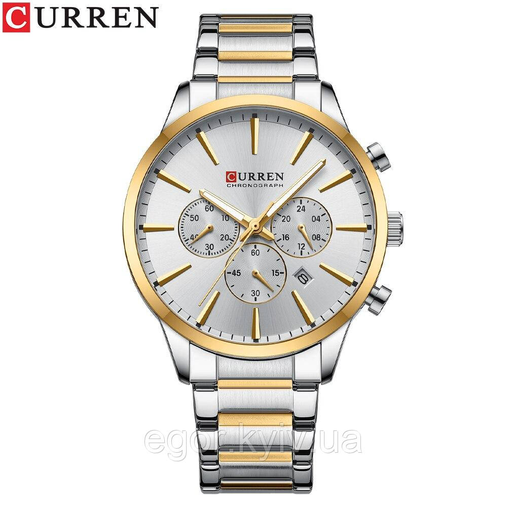 Curren 8435 Silver-Gold-Silver, фото 1