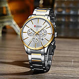 Curren 8435 Silver-Gold-Silver, фото 4
