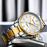 Curren 9090 Silver-Gold-Silver, фото 4