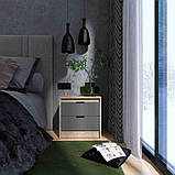 Тумба приліжкова 450 СІТІ, ( 45см x 38см x 45см) фабрика Сити, фото 7