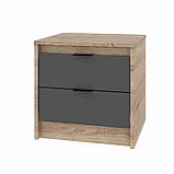 Тумба приліжкова 450 СІТІ, ( 45см x 38см x 45см) фабрика Сити, фото 10