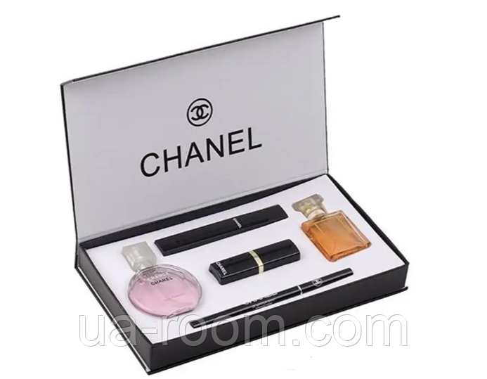Набір Chanel парфум + тон, фото 1