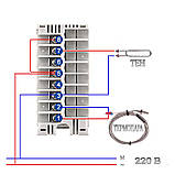 Контролер температури 0~399 °С E5EN-YR40K з релейним виходом, фото 4