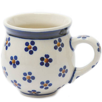 Горнятко керамічне 0,2 л Бочечка Квітневі Переліски, фото 2