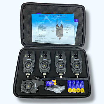 Набір електронних сигналізаторів клювання Feima (4+1)