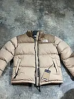Чоловічий зимовий пуховик The North Face бежевий Куртка утеплена Зе Норт Фейс (C)
